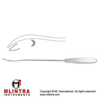 Brunner Ligature Needle Stainless Steel, 30 cm - 11 3/4"